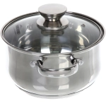 Кастрюля из нержавеющей стали OLIVIA 2,7л, индукция, DH12-18