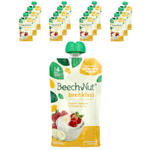 Beech-Nut, завтрак, для детей от 12 месяцев, йогурт с бананом и ягодами, 12 паучей по 99 г (3,5 унции)