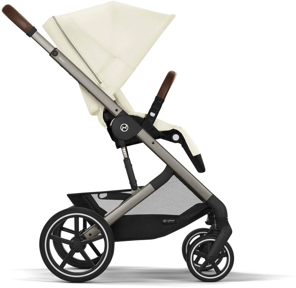 Cybex Детская коляска Balios S Lux BLK 2 в 1 цвет Seashell Beige
