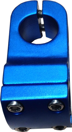 Вынос руля ВМХ, AL - 6061,  под руль Ф22,2мм, L - 50 мм, синий. MX-983