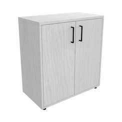 Тумба 2-х дверная Континент-Pro Т75 Ясень Анкор белый 700х370х750