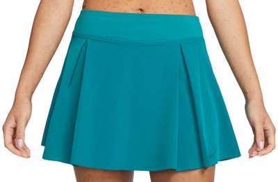 Женская Юбка теннисная Nike Club Regular Tennis Skirt W - bright spruce/bright spruce