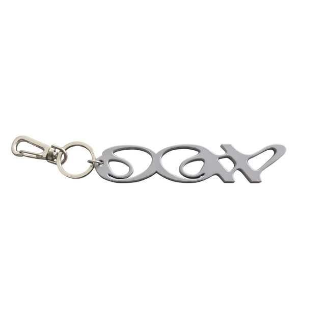 DCW LOGO KEYCHAIN (GRAY)