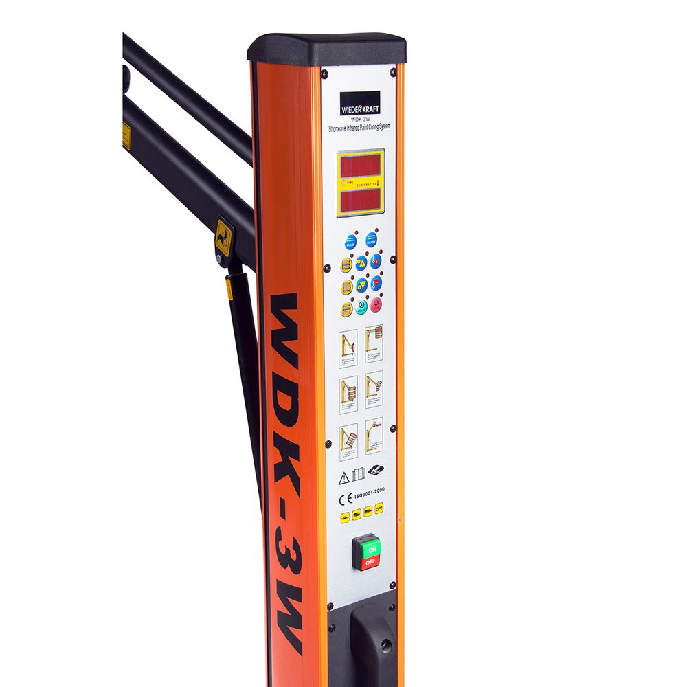 WDK-3W Трехкассетная мобильная ИК сушка на пантографической стойке