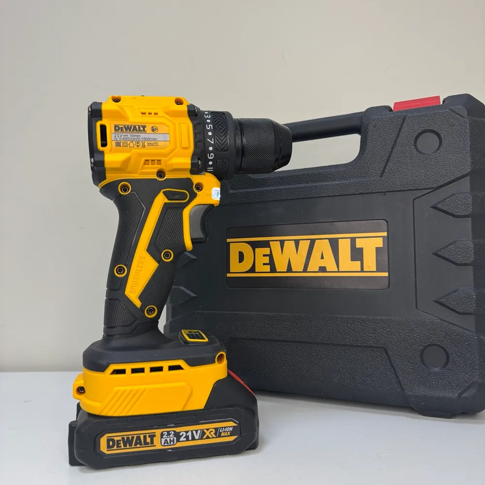 Шуруповерт аккумуляторная дрель DeWalt 21V 2 АКБ