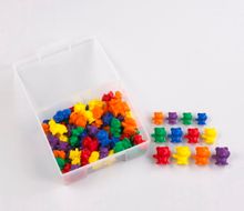 Материал счетный фигурки «Мишки с рюкзаками»