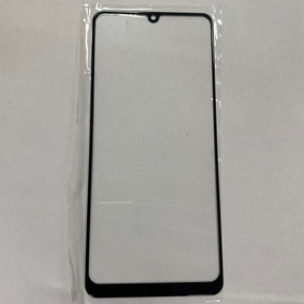 Стекло для Samsung A315F (A31) в сборе с OCA пленкой Черный