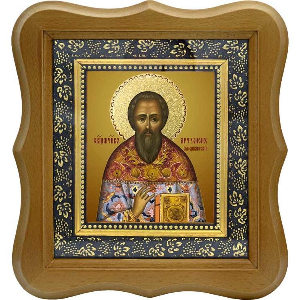 Артемон Лаодикийский священномученик, пресвитер. Икона на холсте.