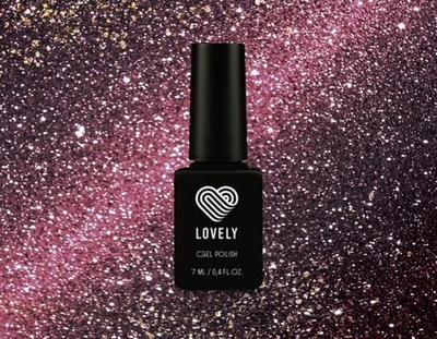 Гель-лак магнитный со светоотражающими частицами "Magic eyes" Lovely, №ME05, 7 ml