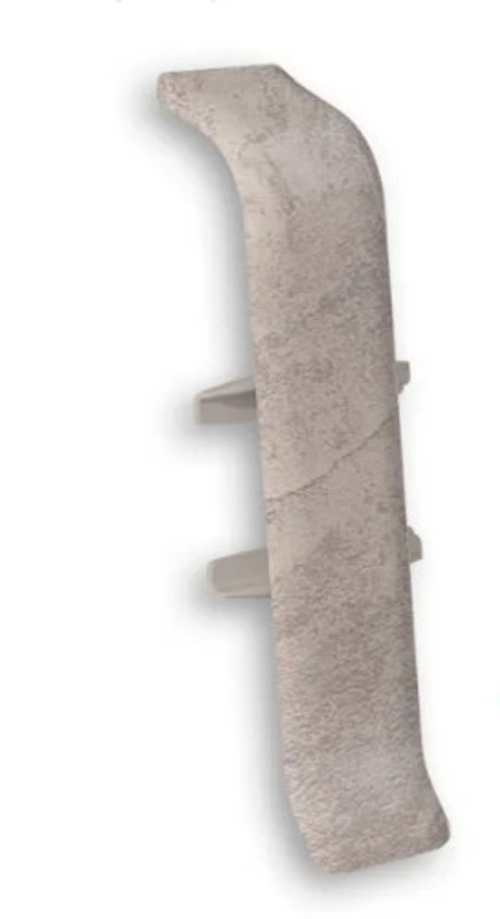 Соединитель для плинтуса 55мм "Деконика", 549 Лофт светло-бежевый