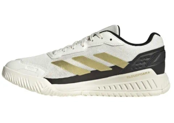 Мужские кросовки для Padel Adidas Courtquick Padel M - gold metallic/gold metallic/off white