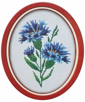 "Васильки"-099 вышивка
