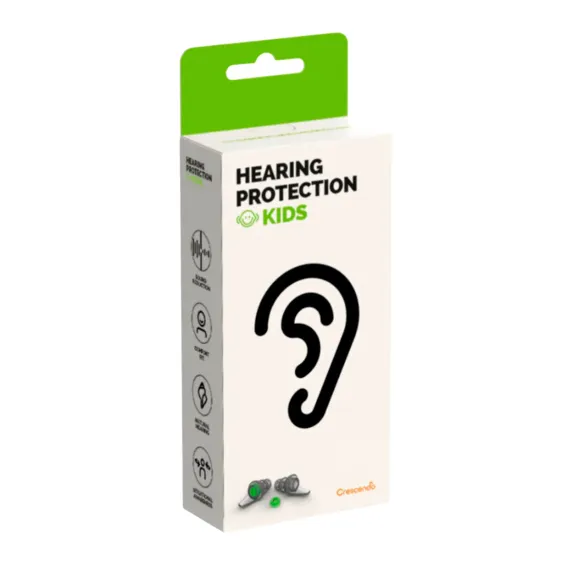 Dynamic Ear Company Crescendo Kids Eco Box Green