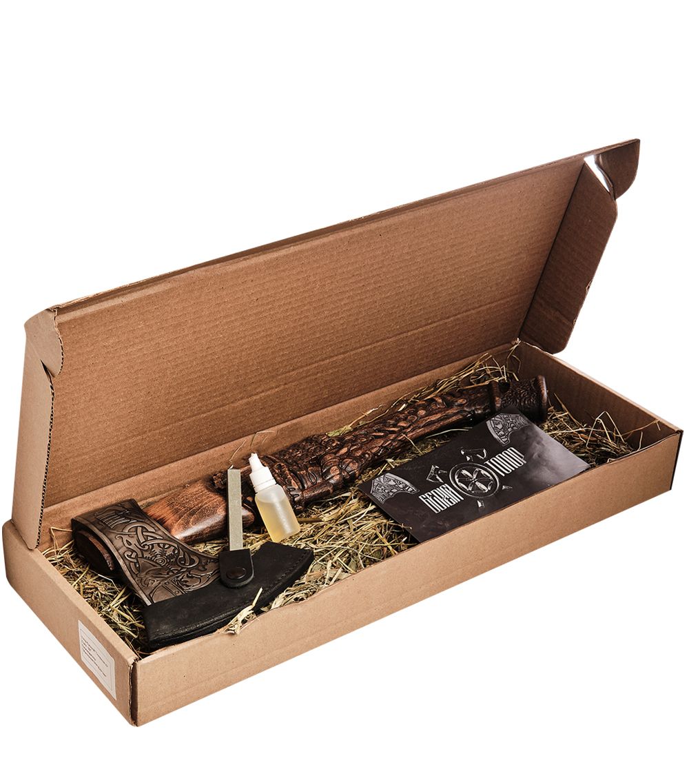 TP-02 Топор большой с объемной резьбой «Норманн»