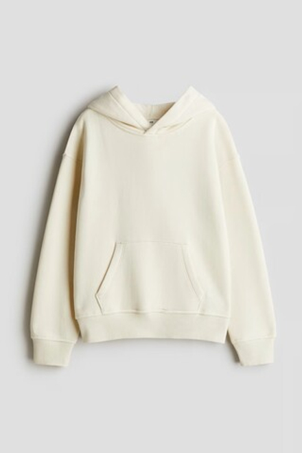 H&M Толстовка с капюшоном, кремовый