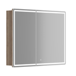 Зеркальный шкаф Sancos Mirror 990x150х740 мм, с LED подсветкой