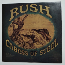 Винтажная виниловая пластинка LP Rush Caress Of Steel (USA 1975)