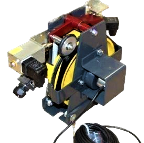 Ограничитель скорости HJ 200 SB O - WSH правый  шкив Ø 200 мм V=1,0 м/с  с энкодером и магнит 230VAС  HANS JUNGBLUT.