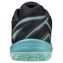 Мужские кроссовки теннисные Mizuno Break Shot 4 CC - collegiate blue/soleil/tanager turquoise