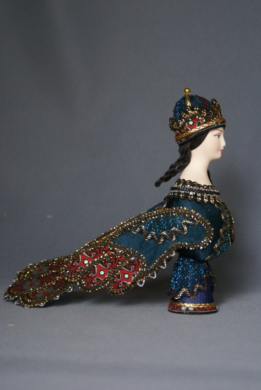 Кукла коллекционная Птица Сирин.