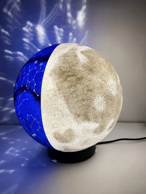 Светильник - Луна+Небесная сфера (25 см)