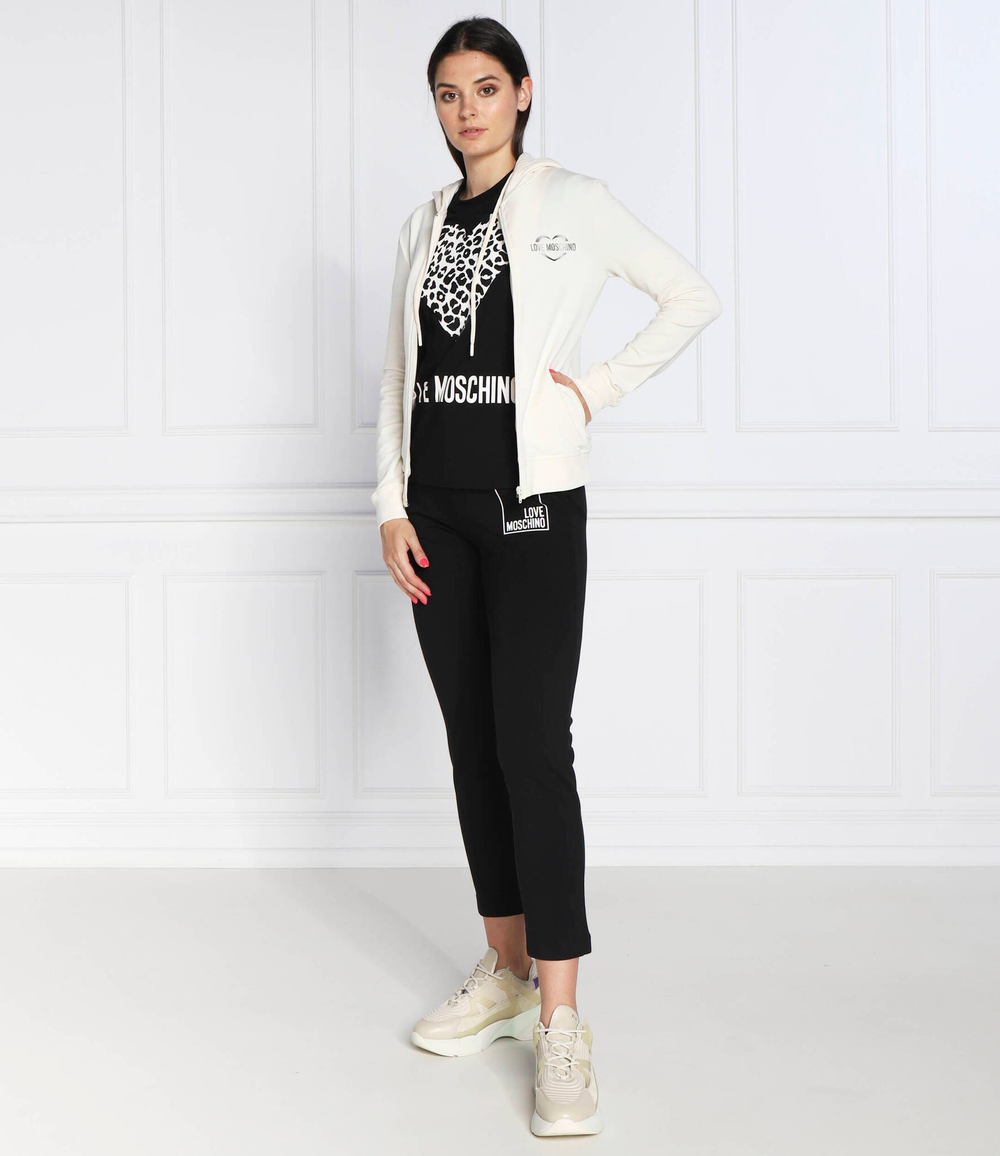 Худи Love Moschino - кремовый(W3446 01 E2374)