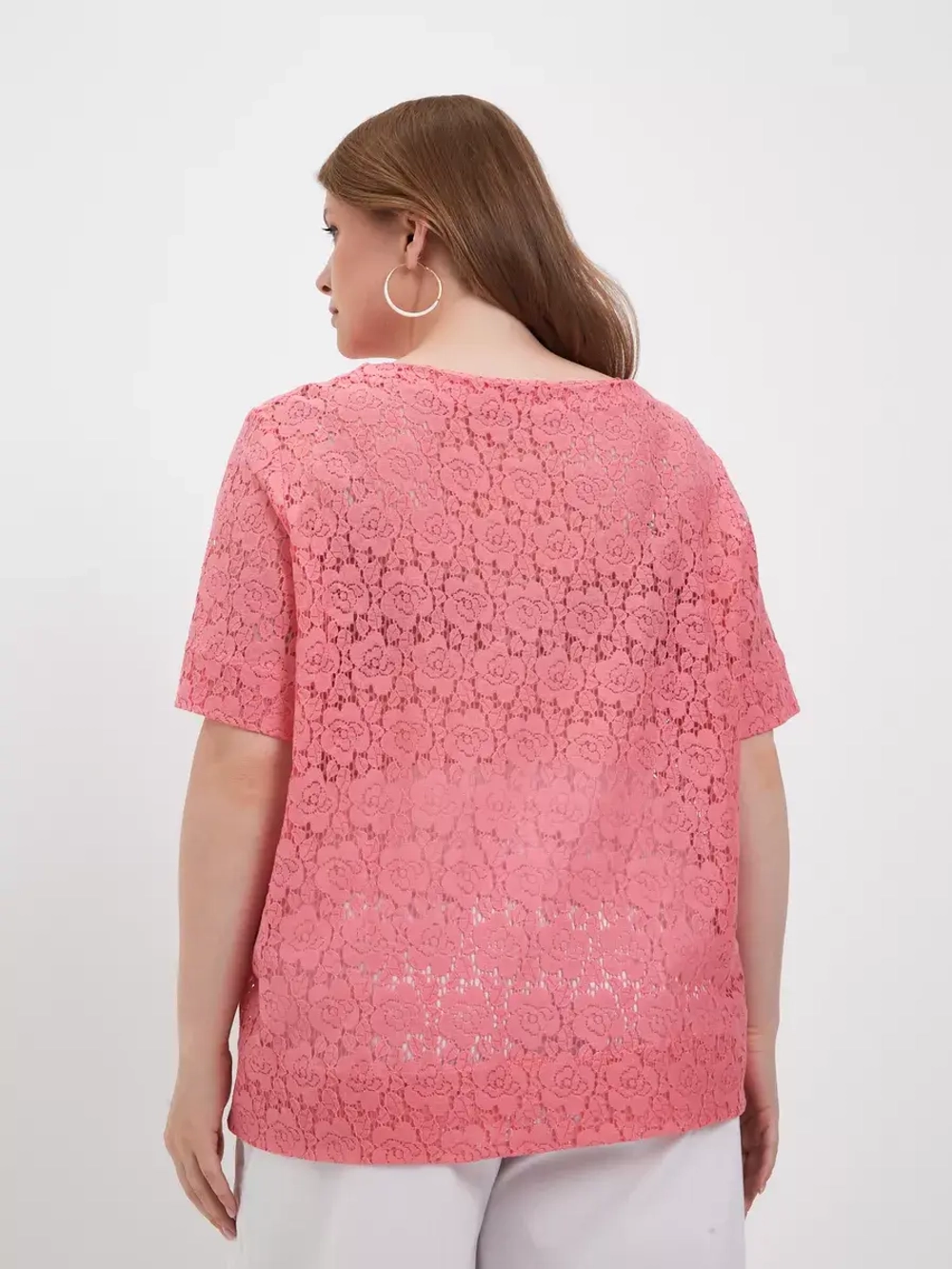 Блузка кружевная