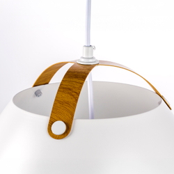 765046 Подвесной светильник LOFT 1х20W E27 БЕЛЫЙ IP20