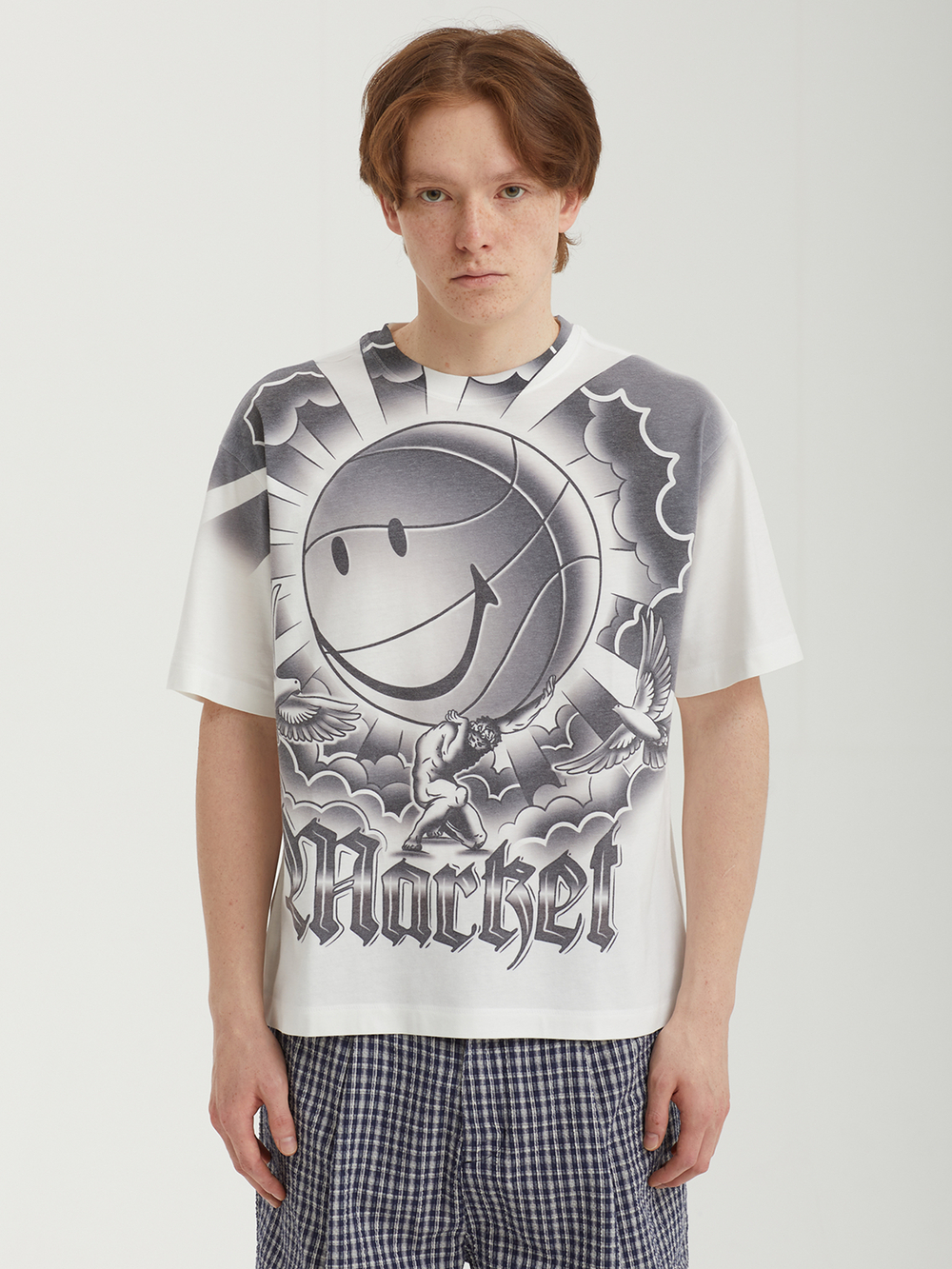 Мужская Футболка Smiley Carry Your Weight
