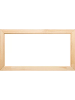 Деревянная рама 35x55 для картин на подрамнике сеч. 40x18