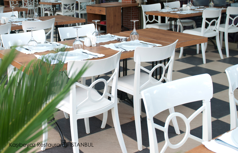 Стул пластиковый Papatya Opera-S, белый