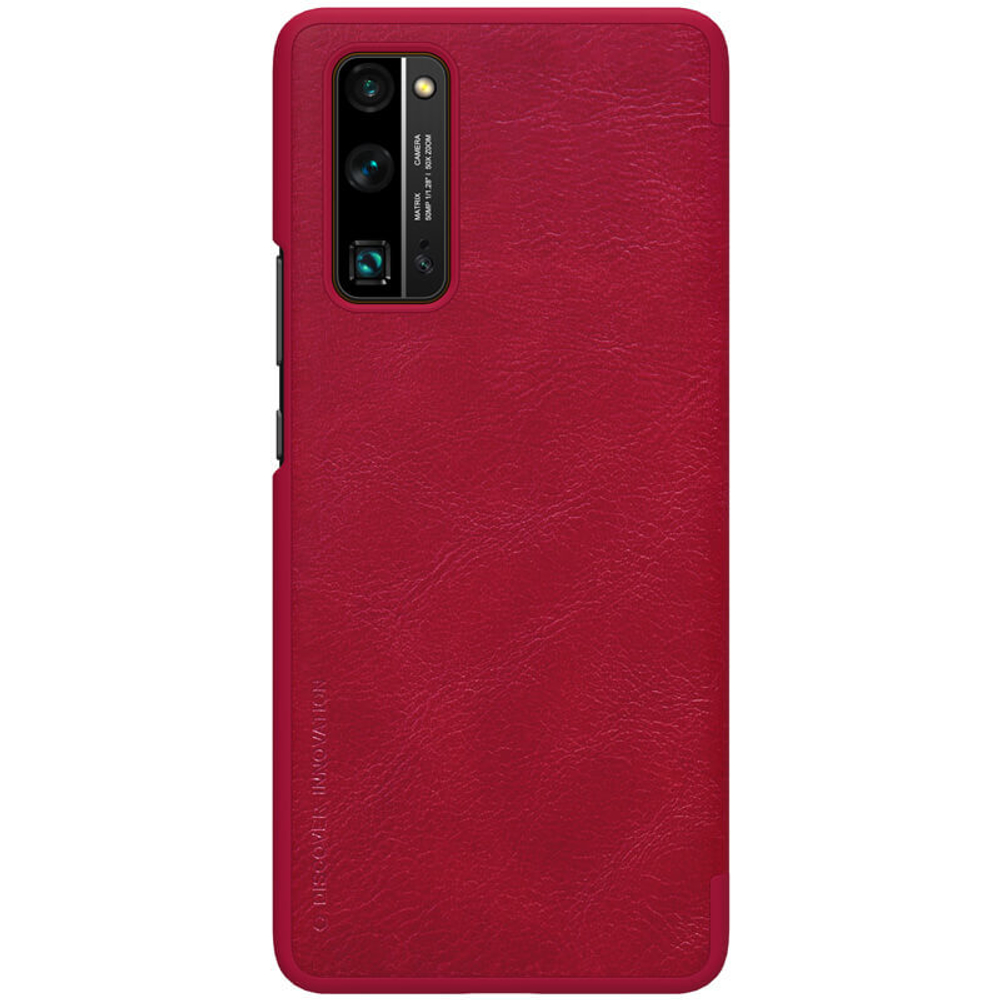 Кожаный чехол-книжка Nillkin Leather Qin для Huawei Honor 30 Pro / Honor 30 Pro+