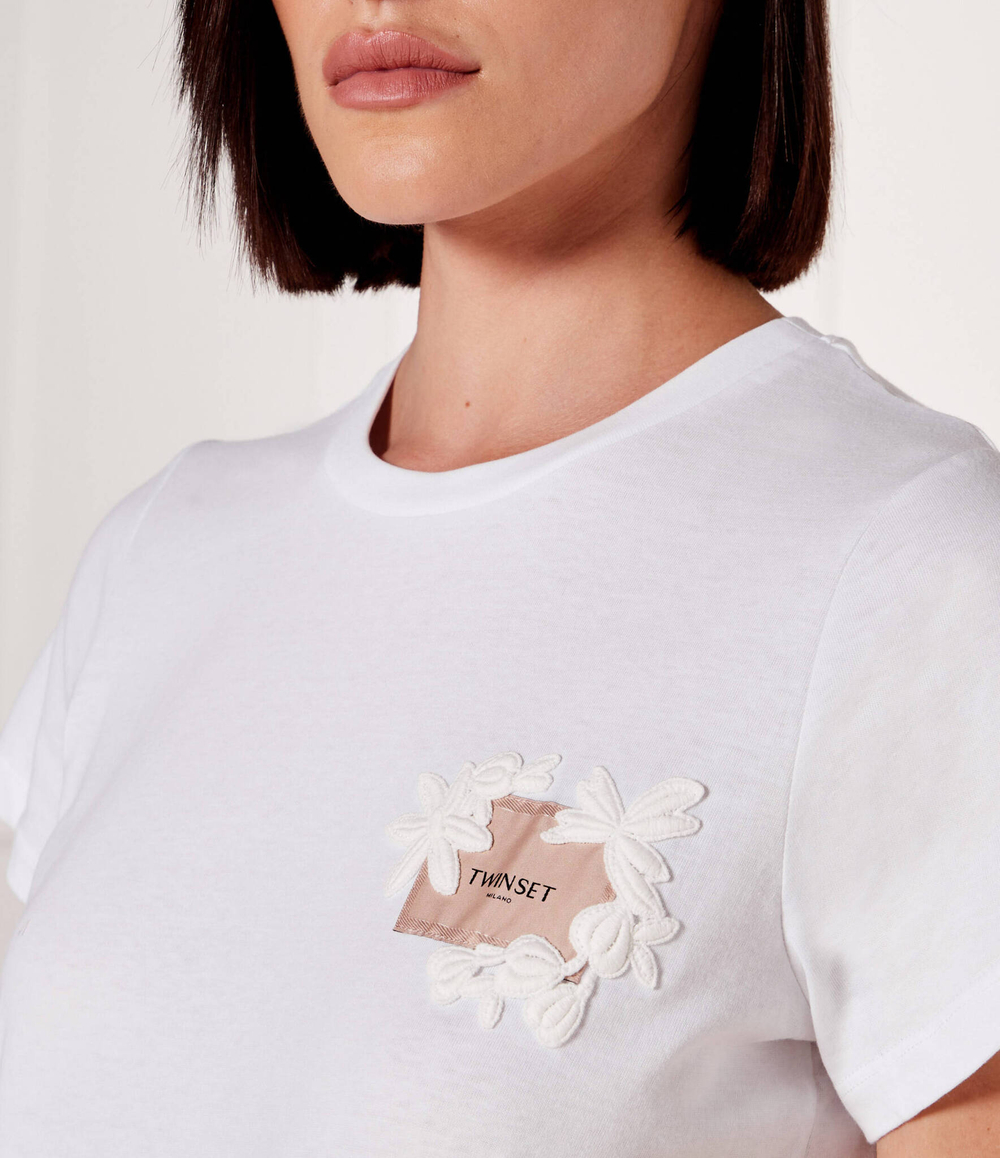 Футболка TWINSET - белый(242TP2520)