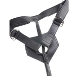 Реалистичный страпон King Cock Strap-On Harness 9" Cock (Цвет: телесный)