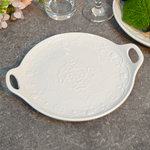 Блюдо сервировочное 23*20см с ручками