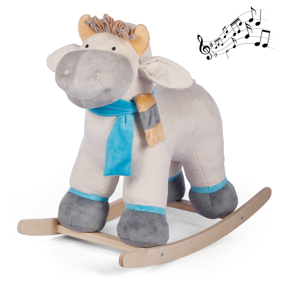 Качалка мягкая Тутси "Бычок "Бублик" (бежевый), 720-2021