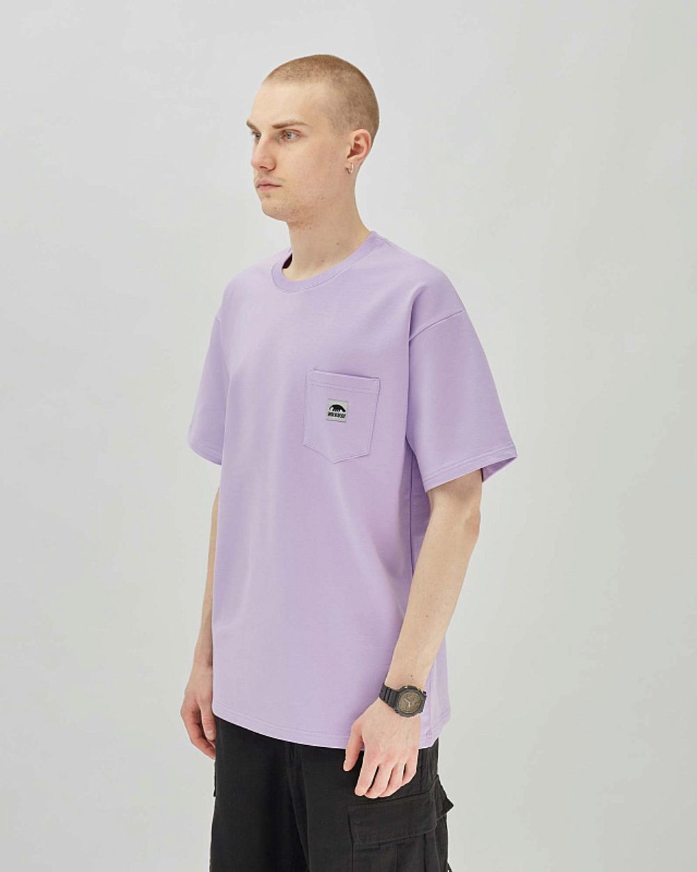 Футболка ANTEATER Phat Pocket 213 Лаванда