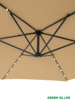 Зонт садовый Green Glade 6013 с LED подсветкой