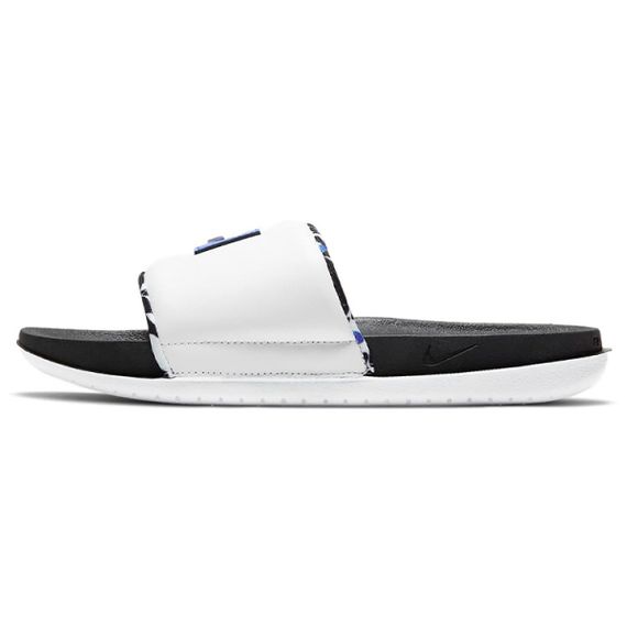 Nike OffCourt Slide SE 'White Black Blue'
