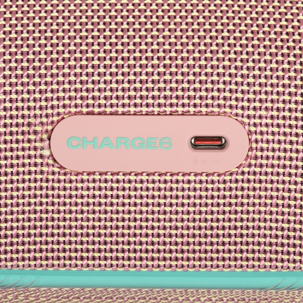 Портативная колонка JBL Charge 6 Розовая