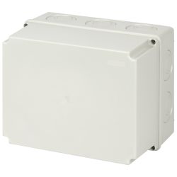 Распаячная коробка ЭРА KORv-240-195-165-44 ОП серая 240х195х165мм на винтах d25-3шт d32-2шт IP44