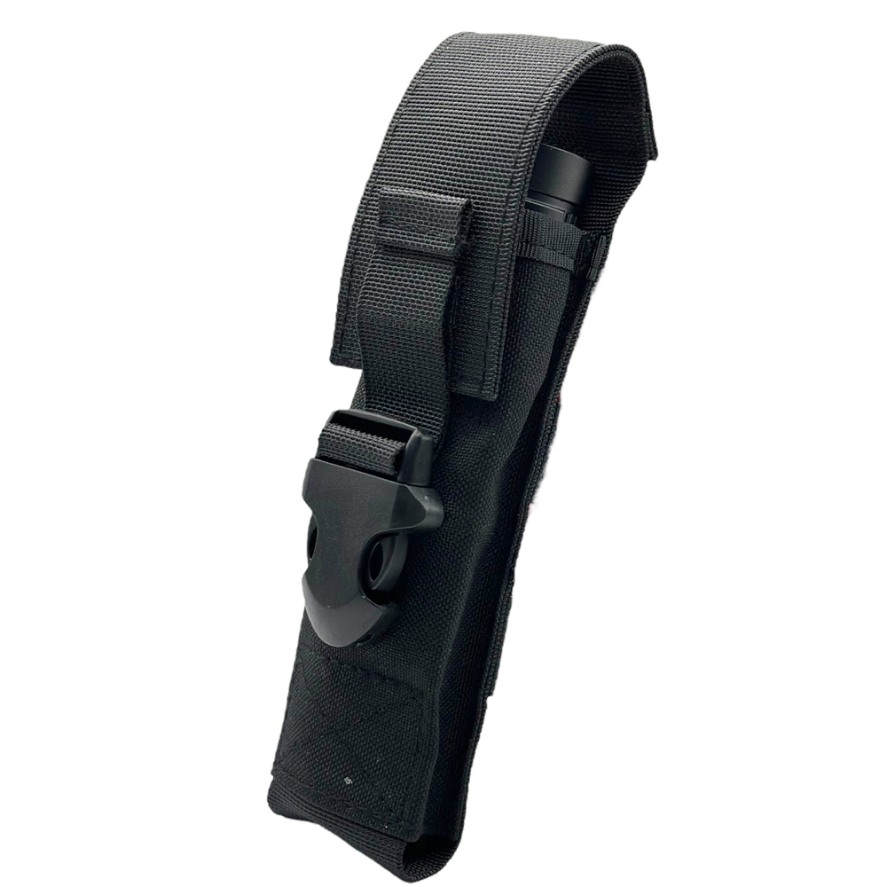 Тактическая сумка для фонаря и снаряжения (черная)