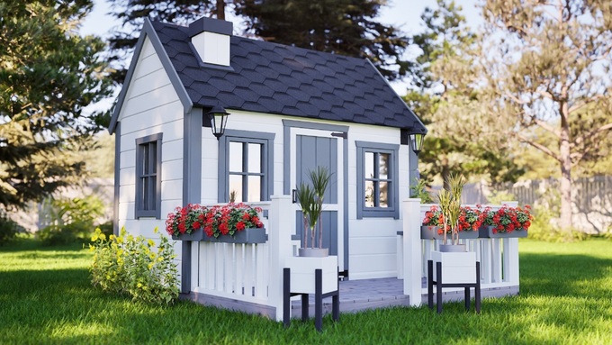 Детский игровой домик