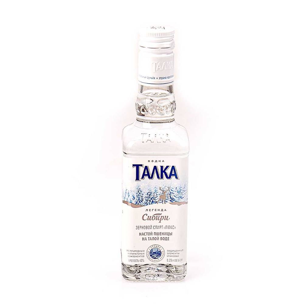 Водка Талка Легенда Сибири 0,250 мл