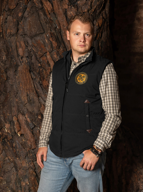 Жилетка Варгградъ мужская чёрная