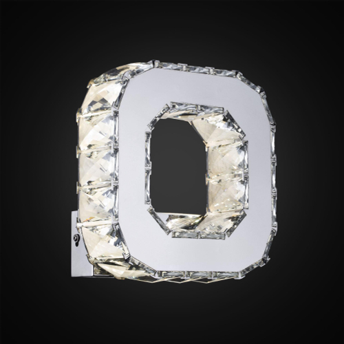 Eletto Granda EL336W12 LED Бра хрустальное Хром