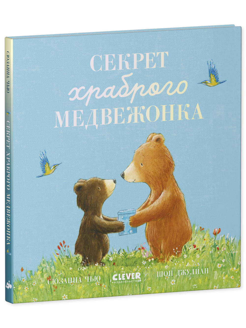 Книжки-картинки. Секрет храброго медвежонка