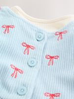 Комплект из трех предметов для девочки Next AN7-947, Голубой, Молочный