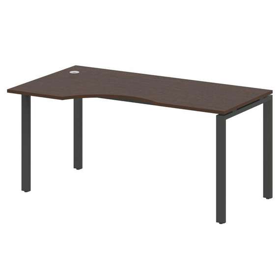 Метал Систем Стол криволинейный левый на П-образном м/к БП.СА-1 (L)  1600*900*750