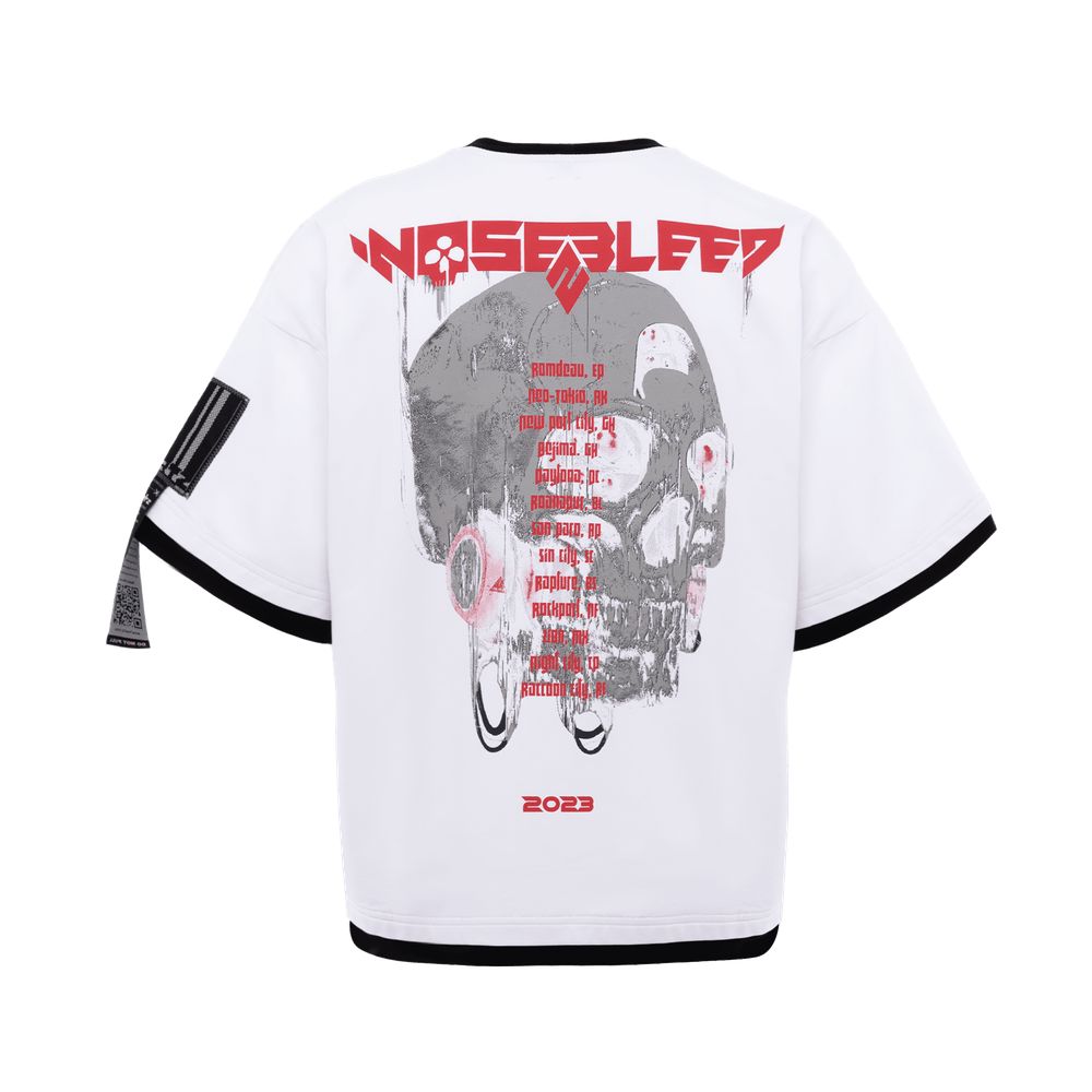 Футболка Heartz Return of The Living Dead Kimono белая